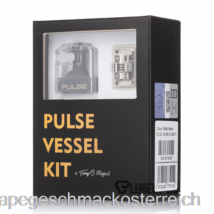 Vandy Vape Pulse Aio Gefäß-Set, Edelstahl, Vape-Geschmack